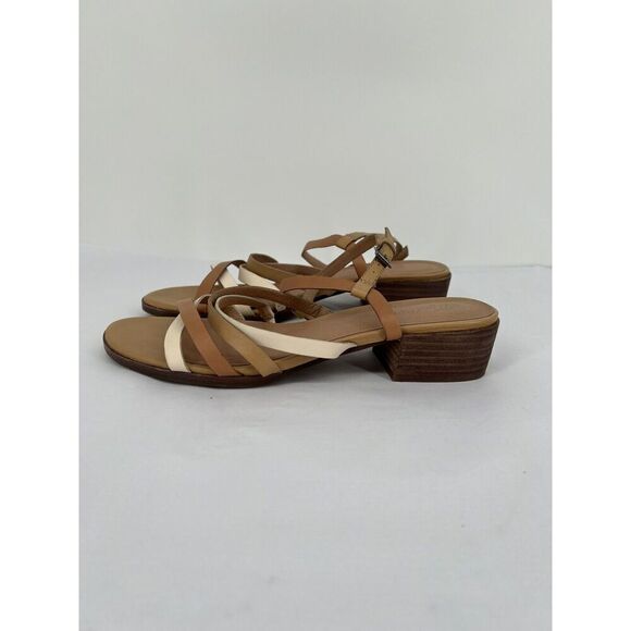 MADEWELL The Lori Sandal Dried Rose Leather Sandals Size 8.5 - Picture 5 of 9